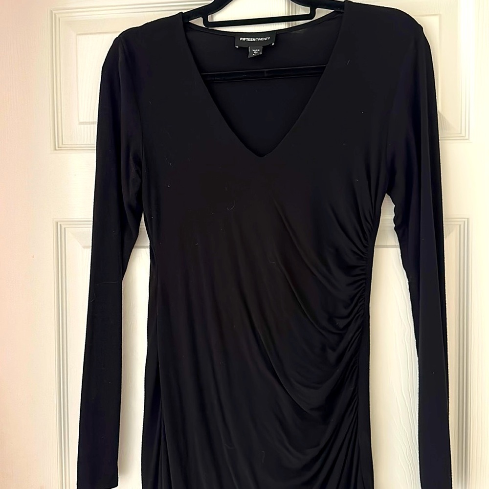 Long Sleeve Black Dress